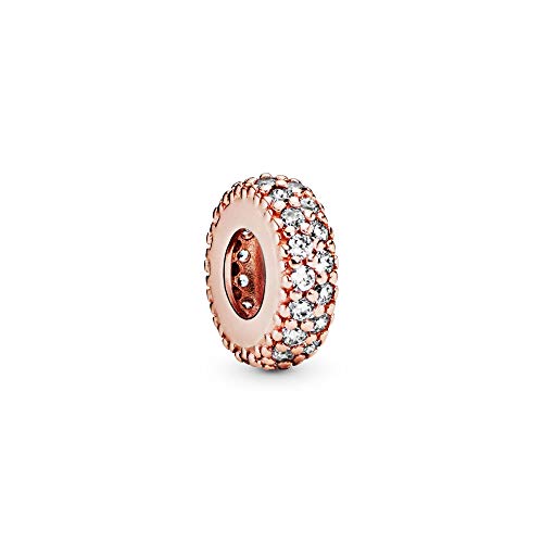 PANDORA Klares funkelndes Zwischenelement in 14 Karat rosévergoldeter Metalllegierung mit Cubic Zirkonia Timeless Collection PANDORA Klares funkelndes Zwischenelement in 14 Karat rosévergoldeter Metalllegierung mit Cubic Zirkonia Timeless Collection von PANDORA