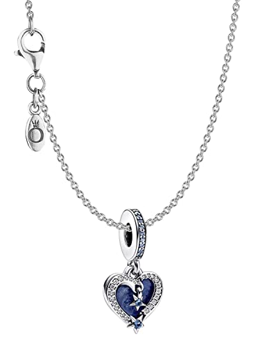 Pandora Damen-Halskette Silber 925 Collier Sternschnuppen-Herz 15079 von Pandora