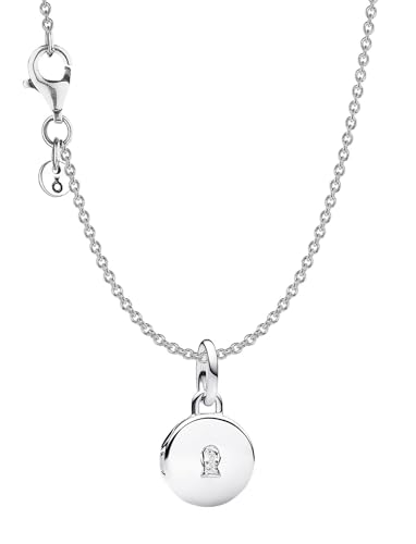 Pandora Damen-Halskette Silber Aufklappbares Liebesschloss Set 68103 von Pandora