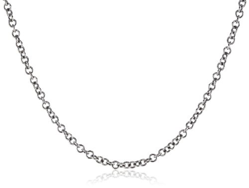 Pandora Damen-Halskette ohne Verschluss Sterling Silber oxidiert 70.0 cm 591004OX-70 von Pandora