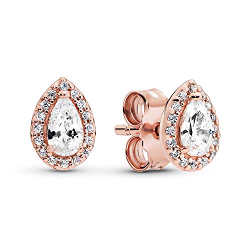 PANDORA ROSE Ohrringe "glänzende Tränen" 286252CZ von PANDORA