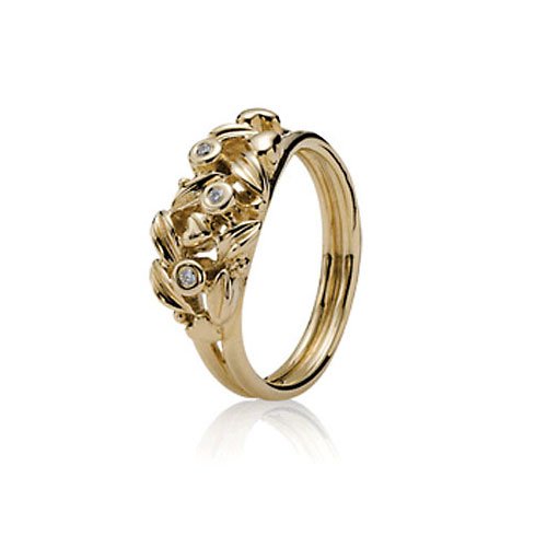 Pandora Damen-Ring 14k Gold Größe 54 150112D-54 von Pandora