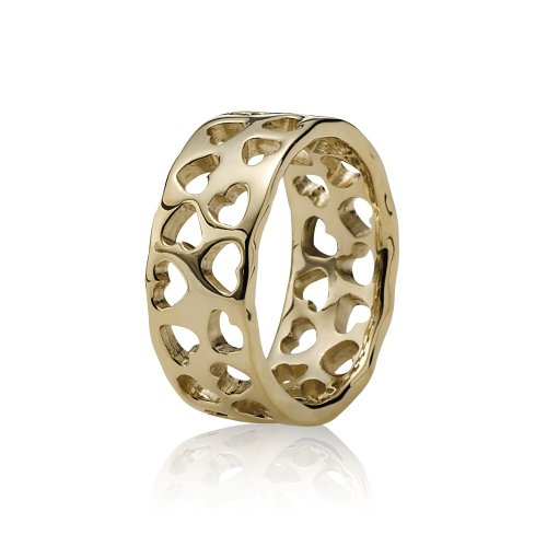 Pandora Damen-Ring Gold 14k Größe 55 150137-55 von Pandora