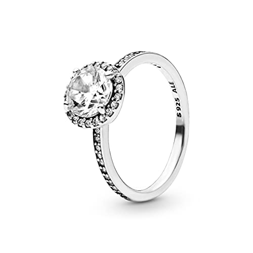 PANDORA Damen-Ringe 925 Sterlingsilber mit '- Ringgröße 54 (17.2) 196250CZ-54 von PANDORA