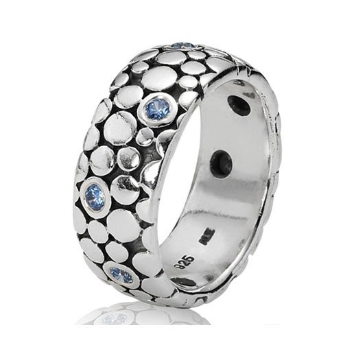 Pandora Damen-Ring Silber Größe 51 190247CZB-51 von Pandora