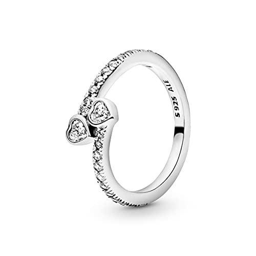 PANDORA Ring "Unendliche Liebe" silber, Zirkonia 191023CZ 58 von PANDORA