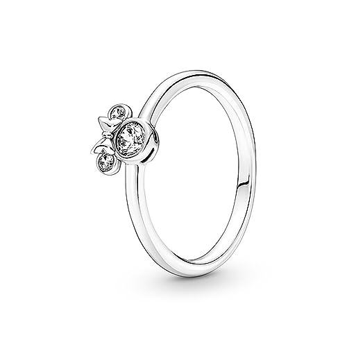 PANDORA DISNEY Ring "Minnie Mouse" silber Zirkonia 190074C01 PANDORA DISNEY Ring "Minnie Mouse" silber Zirkonia 190074C01-54 von Pandora