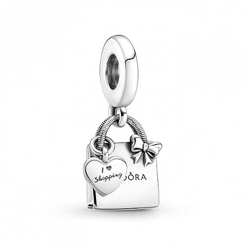 PANDORA Einkaufstasche Charm-Anhänger in Sterling Silber Moments Collection von PANDORA