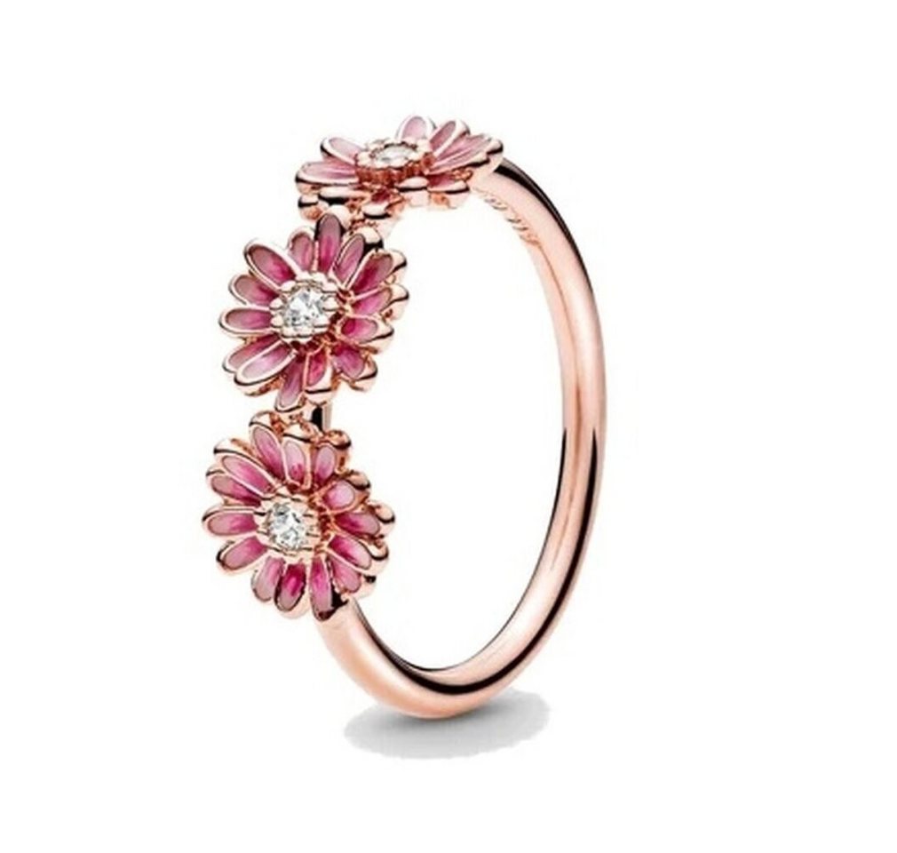 Pandora Fingerring Bronze-Ring Rosa Gänseblümchen 188792C01 - Kreislauf: 54 mm Pandora Fingerring Bronze-Ring Rosa Gänseblümchen 188792C01 - Kreislauf: 54 mm von Pandora