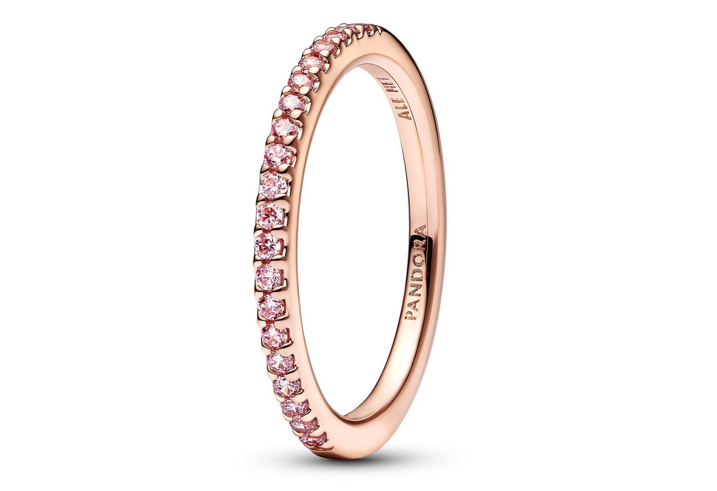 Pandora Fingerring Damen-Funkelndes Pink Band Roségoldfarben Pandora Fingerring Damen-Funkelndes Pink Band Roségoldfarben von Pandora