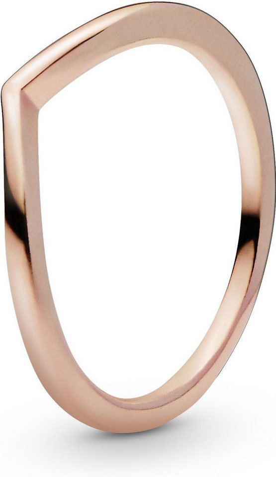 Pandora Fingerring Pandora Polierter Wishbone-Ring 186314 Damenring von Pandora