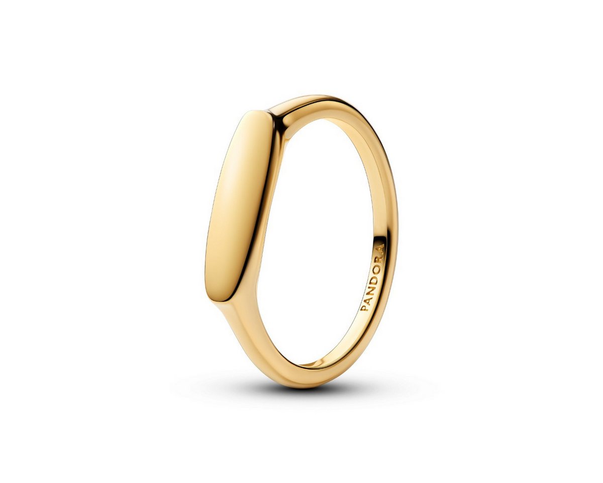 Pandora Fingerring Ring Damen Gravierbarer Stab 14K Vergoldet 163986C00 Gr. 54 von Pandora