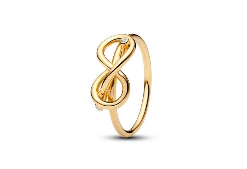 Pandora Fingerring Ring Damen Unendlichkeitsknoten Vergoldet 163759C01 Gr. 52 Pandora Fingerring Ring Damen Unendlichkeitsknoten Vergoldet 163759C01 Gr. 52 von Pandora