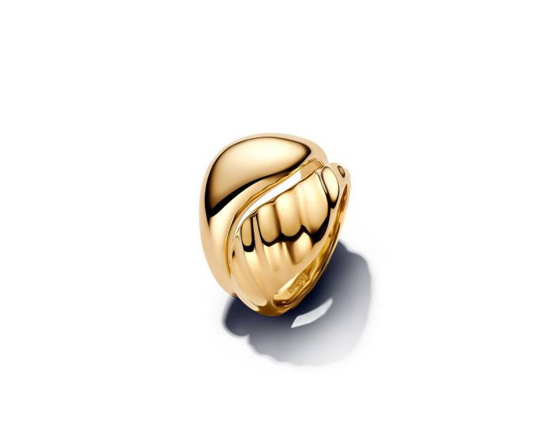 Pandora Fingerring Ring Damen Welliger Doppel-Ring 14K Vergoldet 163832C00 Gr. 60 Pandora Fingerring Ring Damen Welliger Doppel-Ring 14K Vergoldet 163832C00 Gr. 60 von Pandora