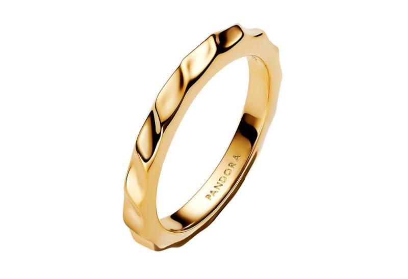Pandora Fingerring Damen-BandWellig Goldfarben von Pandora
