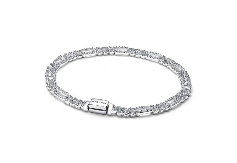 Pandora Gliederarmband DamenSilber Ovale Panzerkette mit Zirkonia von Pandora