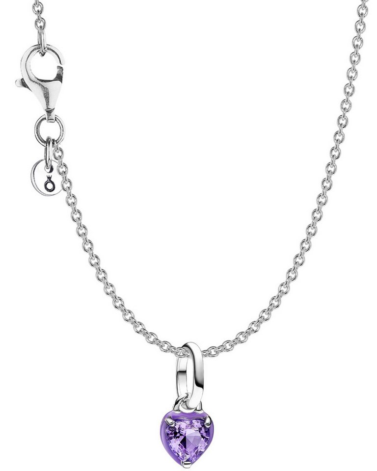 Pandora Kette mit Anhänger Damen-Silber Lila Chakra-Set von Pandora
