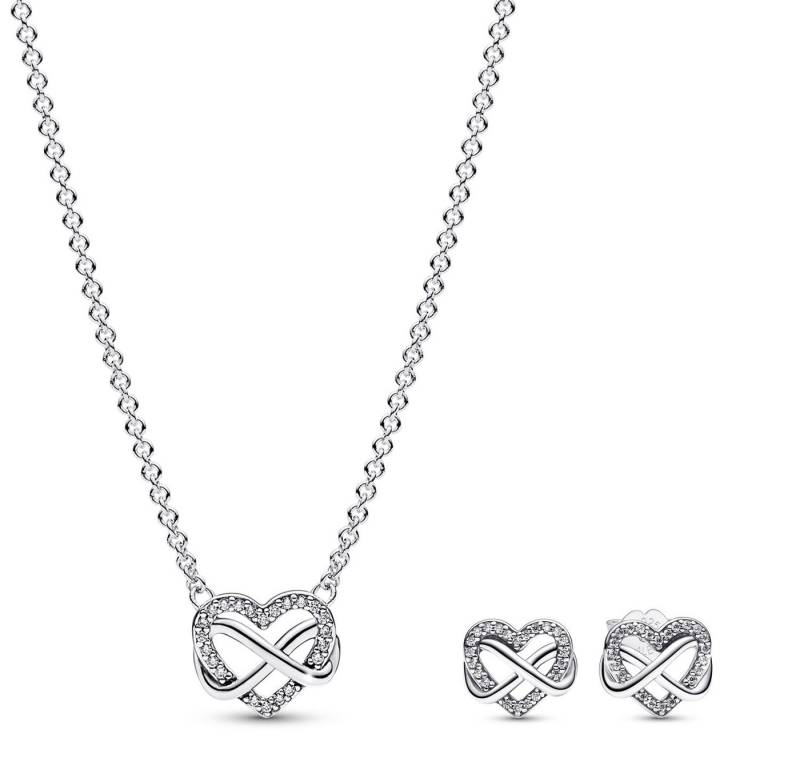 Pandora Kette mit Anhänger Funkelndes Unendlichkeits- von Pandora