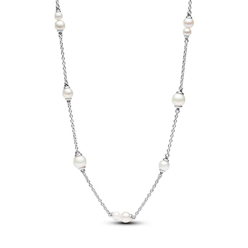 Pandora Kette mit Anhänger PANDORA TIMELESS Halskette mit Perlen Silber 393175C01-45 von Pandora