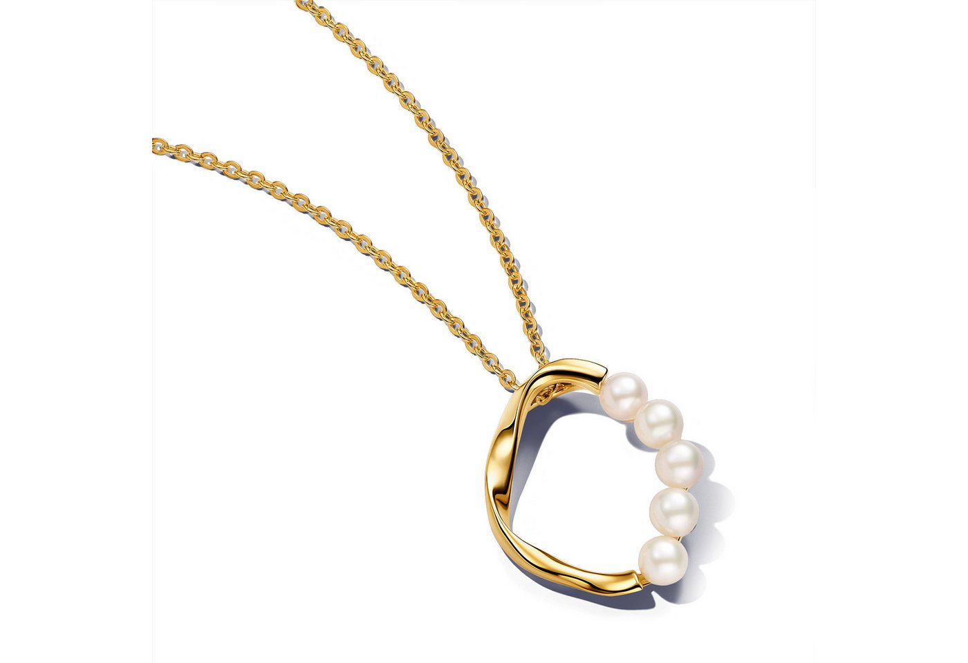 Pandora Kette mit Anhänger Pandora ESSENCE Kette 363254C01-60 gelb vergoldet Pandora Kette mit Anhänger Pandora ESSENCE Kette 363254C01-60 gelb vergoldet von Pandora