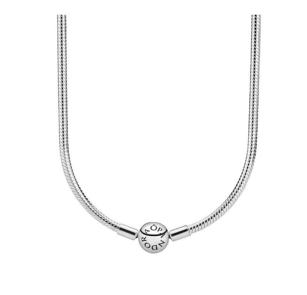 Pandora Kette ohne Anhänger Halskette Damen mit Kugelverschluss Silber 590742HV 50 cm von Pandora