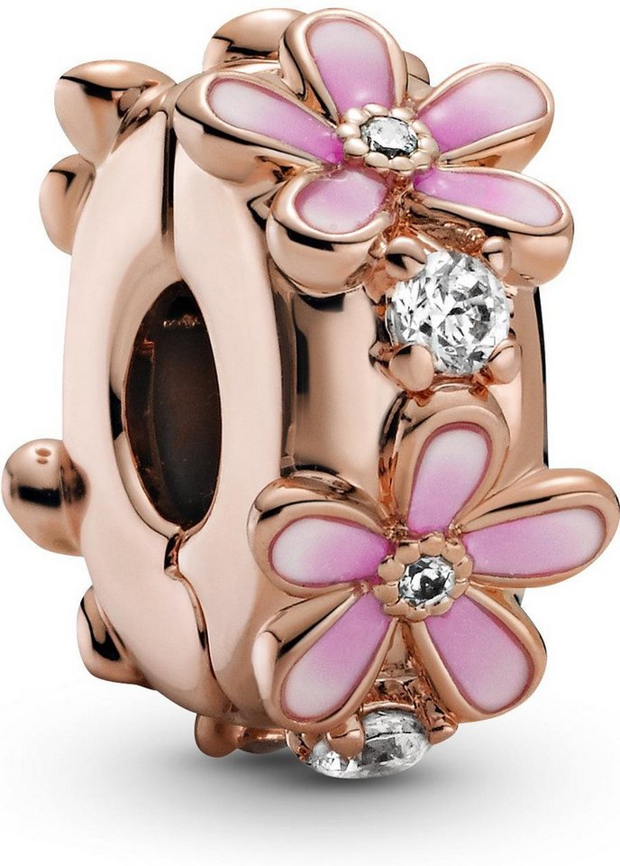 Pandora Kettenanhänger Pandora Rosafarbenes Gänseblümchen Zwischenelement 788809C01 Anhänger von Pandora