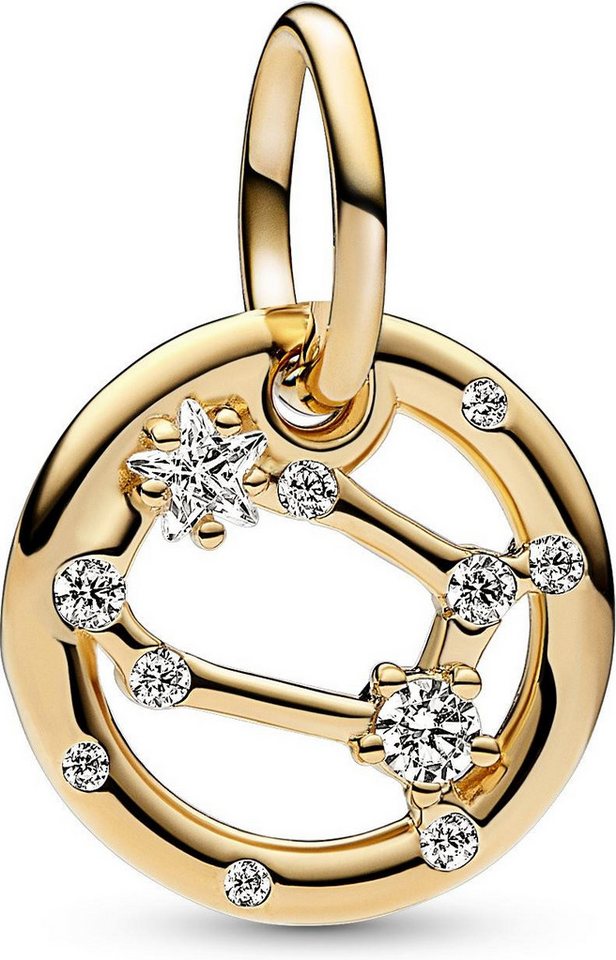 Pandora Kettenanhänger Pandora Sternzeichen Zwillinge Charm-Anhänger 762711C01 Anhänger von Pandora