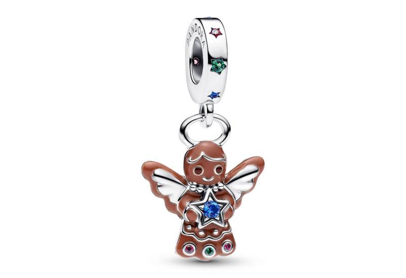 Pandora Kettenanhänger Silber Charm-Lebkuchen von Pandora
