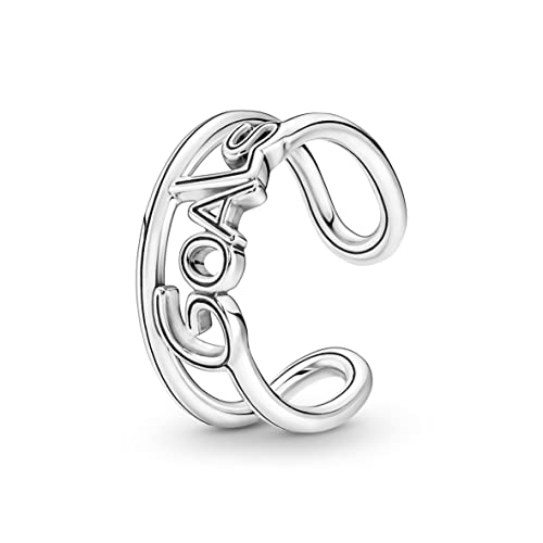 PANDORA ME Ziele Offener Ring aus Sterling-Silber, Kompatibel ME Armbänder, Gr. 54, 191893C00-54 PANDORA ME Ziele Offener Ring aus Sterling-Silber, Kompatibel ME Armbänder, Gr. 54, 191893C00-54 von PANDORA