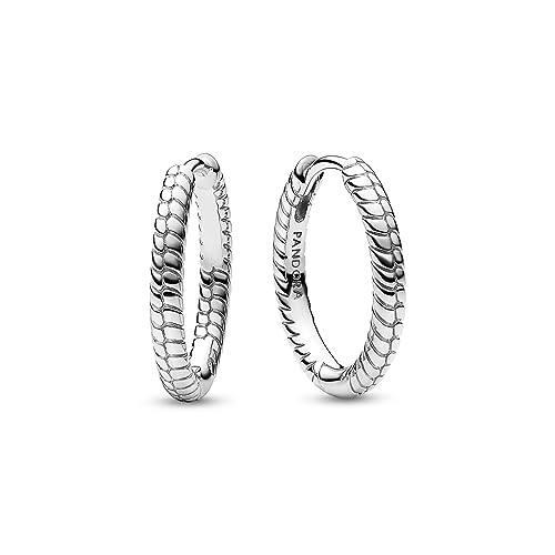 PANDORA Moments Kleine Charm-Ohrringe aus Sterling Silber, Kompatibel mit PANDORA Moments, Höhe: 17,2mm, 292728C00 von PANDORA