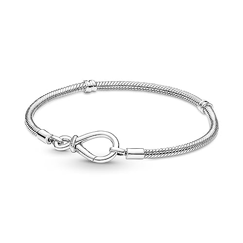 PANDORA Moments Armband Silber mit Unendlichkeits Verschluss 590792C00 590792C00-21 cm von Pandora