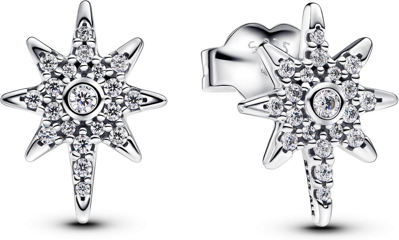 Pandora Ohrring-Set Pandora Sterling silver Cubic Zirconia Clear 293587C01 Ohrringe von Pandora