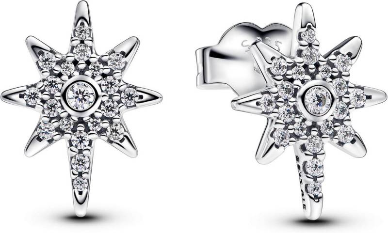 Pandora Ohrring-Set Pandora Sterling silver Cubic Zirconia Clear 293587C01 Ohrringe von Pandora