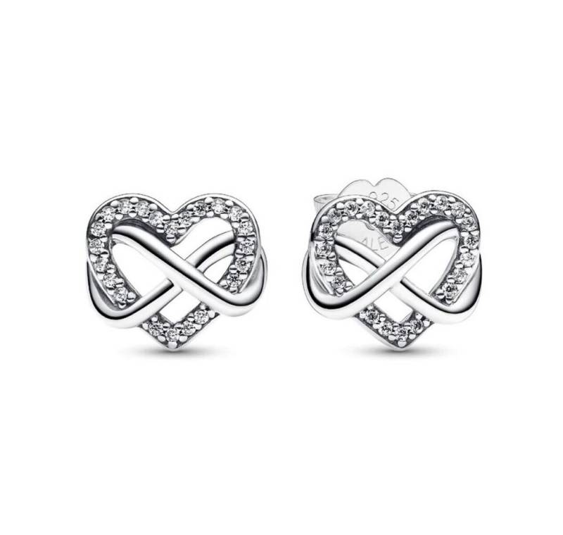 Pandora Ohrring-Set Romantische Støíbrné náunice ve tvaru srdcí 292667C01 von Pandora