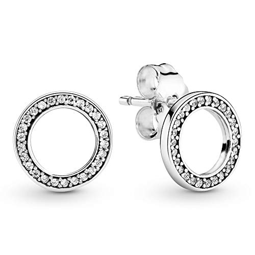 PANDORA Logo Ohrstecker Sterling Silber, Cubic Zirkonia 290585CZ PANDORA Logo Ohrstecker Sterling Silber, Cubic Zirkonia 290585CZ von PANDORA