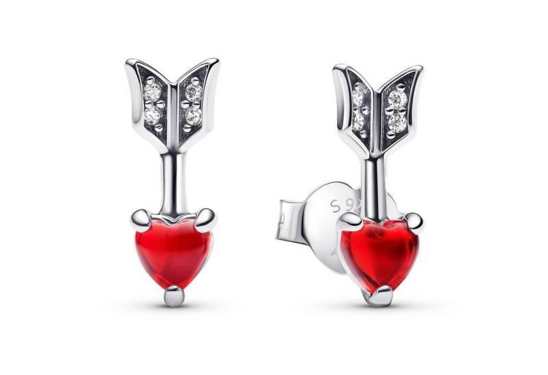 Pandora Paar Ohrstecker Damen-Pfeil und MuranoglasSilber von Pandora