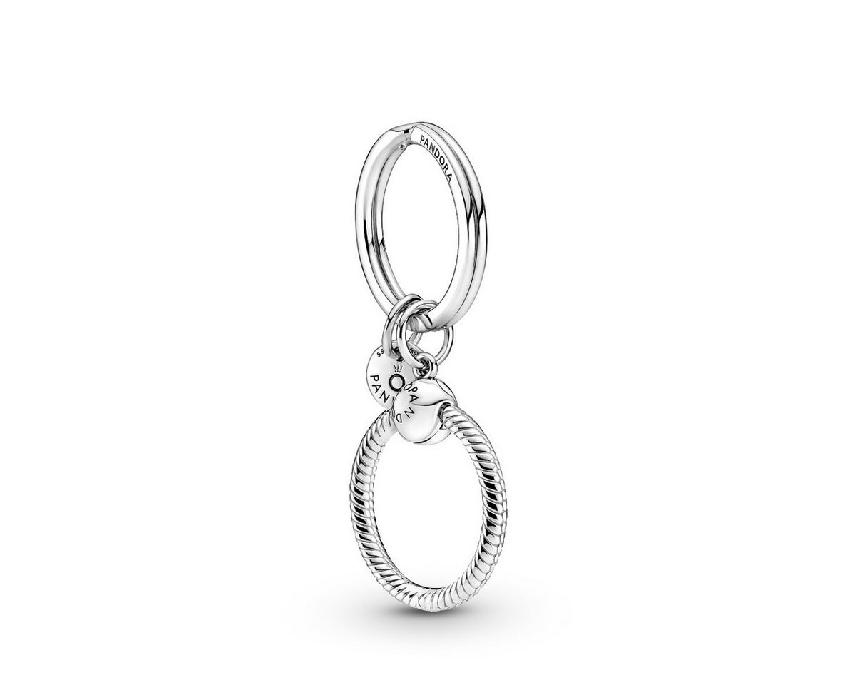 Pandora Schlüsselanhänger 399566C00 Charm-Schlüsselanhänger Damen Moments Sterling-Silber von Pandora