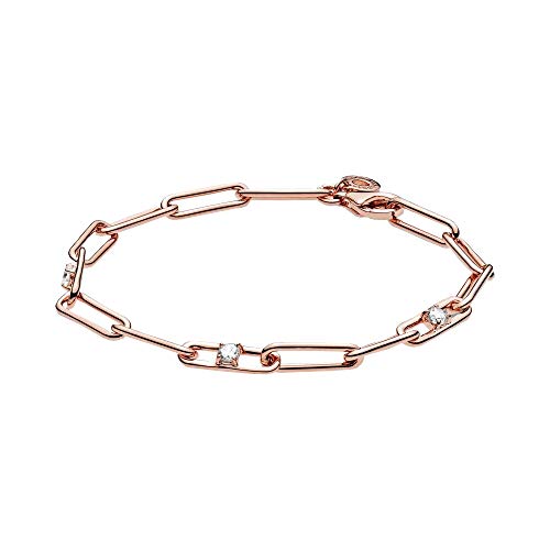 Pandora Schmucksteine Kettenarmband, Roségold, Cubic Zirkonia, 589177C01-18 von Pandora