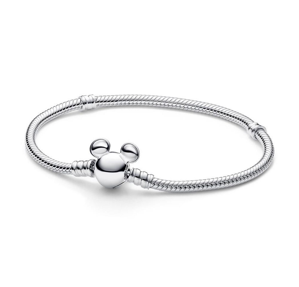 Pandora Silberkette Disney Micky Maus Schlangenarmband aus 925er Silber von PANDORA von Pandora