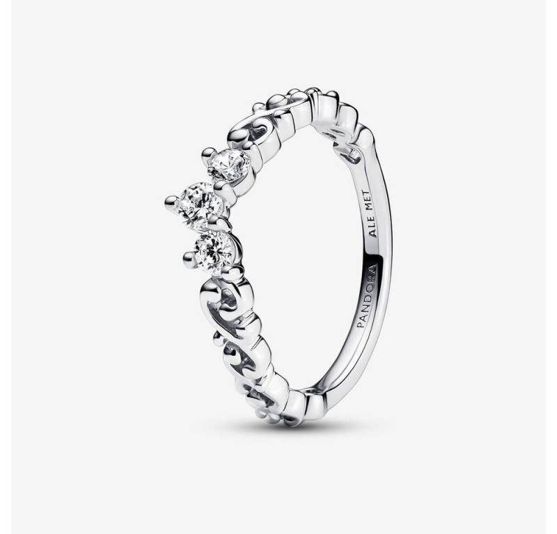 Pandora Silberring 192232C01 Diadem-Ring Damen Königlicher Wirbel Sterling-Silber Gr. 58 von Pandora