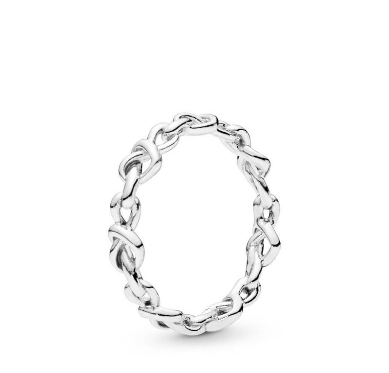 Pandora Silberring 198018 Ring Damen Knotted Hearts Sterling-Silber Gr. 56 von Pandora