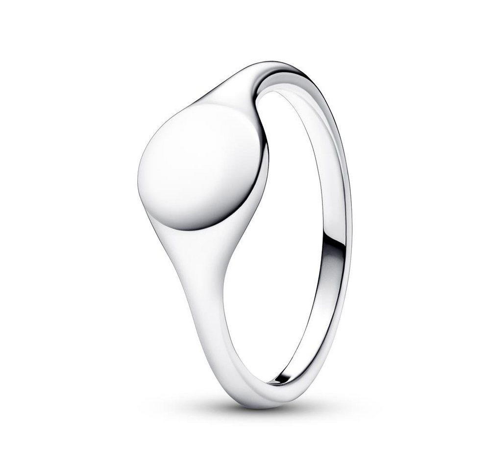 Pandora Silberring Damen Siegelring aus 925er Silber, PANDORA Moments von Pandora