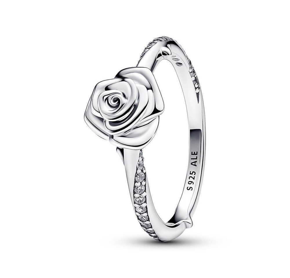 Pandora Silberring PANDORA Rose in Bloom Ring für Damen aus Sterlingsilber von Pandora