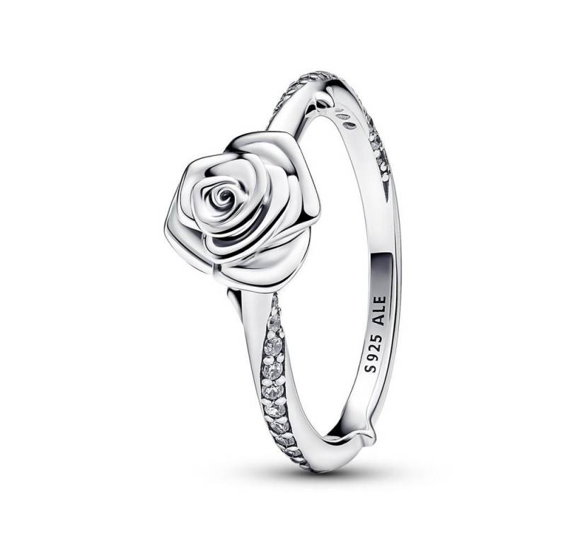 Pandora Silberring PANDORA Rose in Bloom Ring für Damen aus Sterlingsilber von Pandora