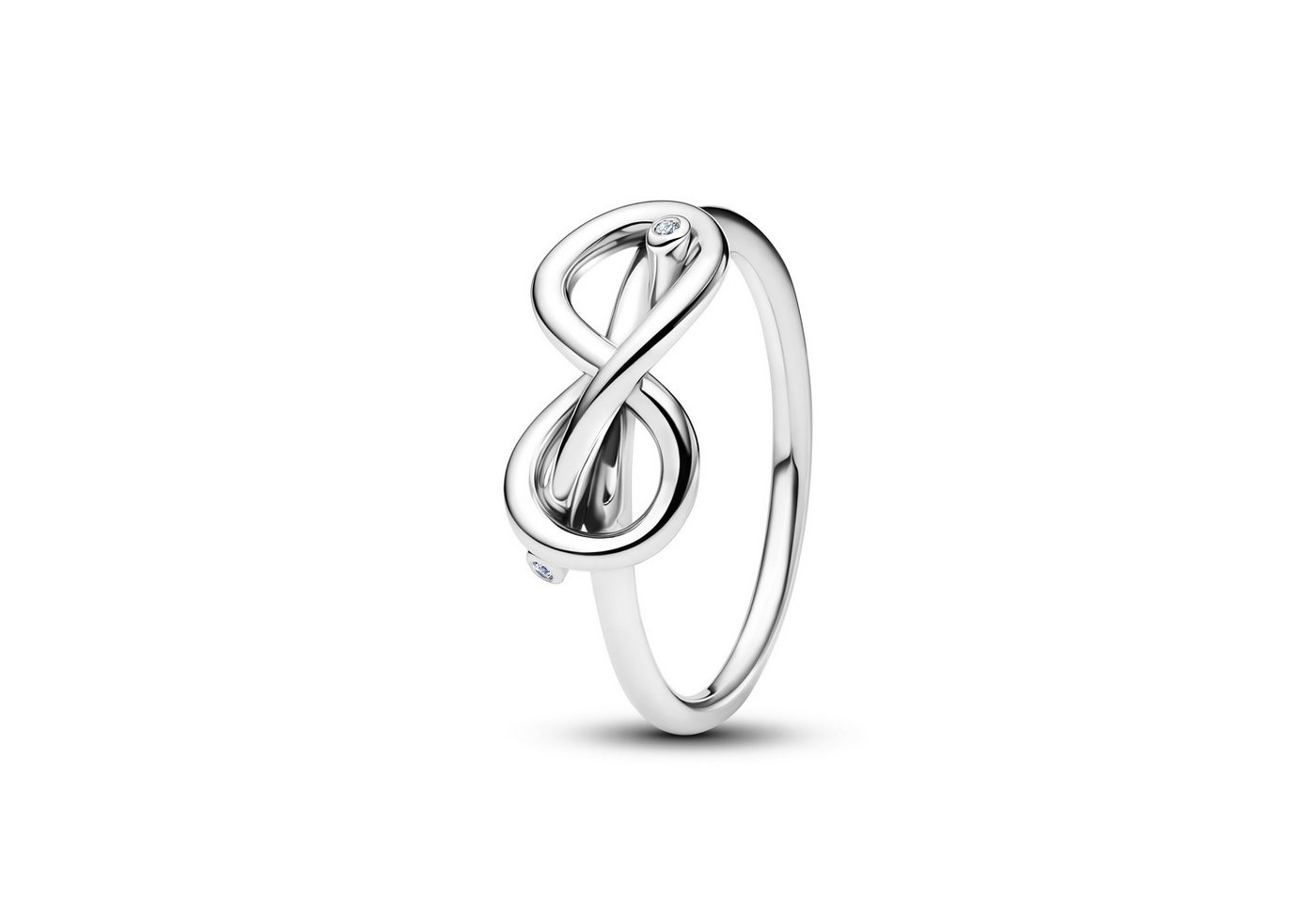Pandora Silberring Ring Damen Unendlichkeitsknoten Zirkon Silber 193759C01 Gr. 52 von Pandora