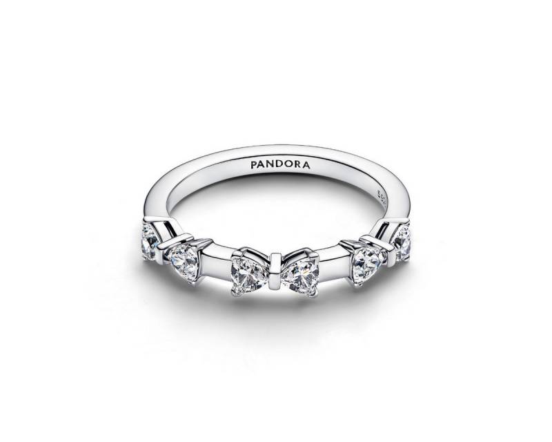 Pandora Silberring Ring Memoire Schleife Zirkonia Sterlingsilber 194233C01 Gr. 52 von Pandora