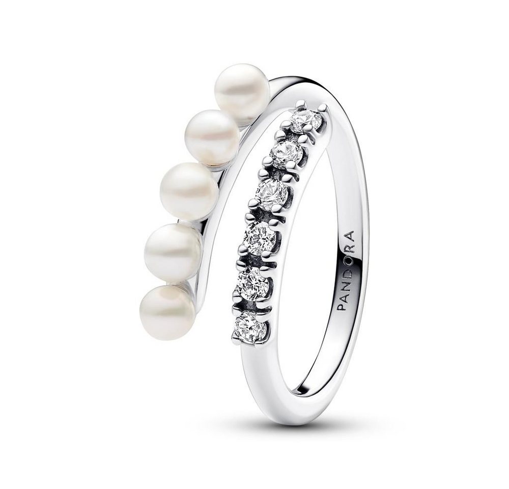 Pandora Silberring Timeless Ring aus 925er Silber mit Perlen und Kristallen von PANDORA von Pandora