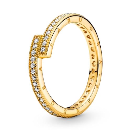 PANDORA Sparkling Overlapping Ring 169491C01-48 PANDORA Sparkling Overlapping Ring 169491C01-48 von PANDORA