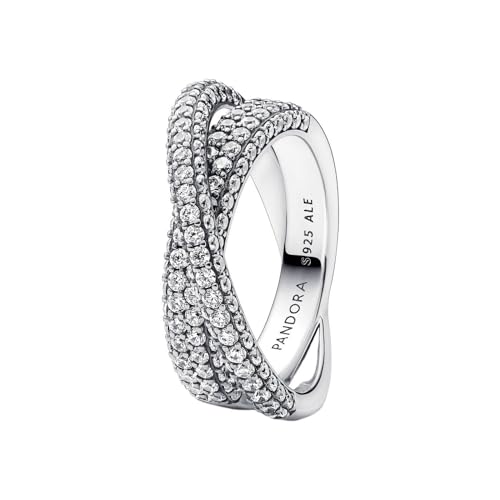 PANDORA Timeless Ring 193022C01-50 Doppeltes Band von PANDORA