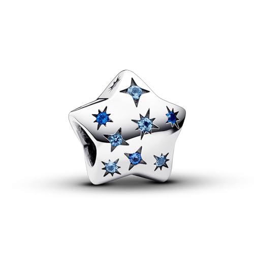 PANDORA Moments Auffälliges Funkelndes Stern Charm aus Sterling Silber mit künstlichen Kristallen, Kompatibel Moments Armbändern,792974C01 PANDORA Moments Auffälliges Funkelndes Stern Charm aus Sterling Silber mit künstlichen Kristallen, Kompatibel Moments Armbändern,792974C01 von PANDORA